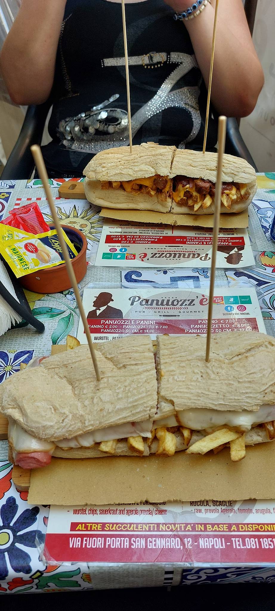 Menu de Panuozz'e'