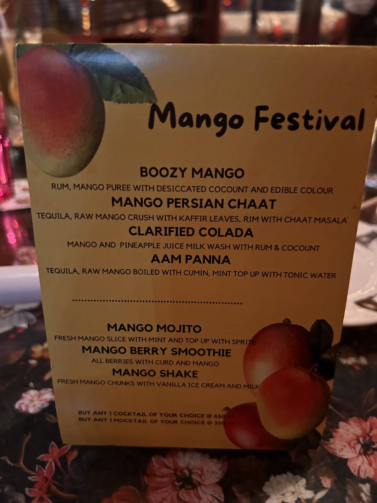 Plum by Bent Chair menu