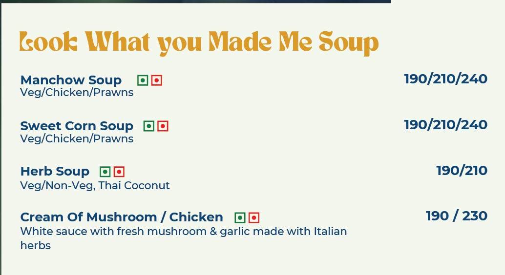 Refuell Restobar menu