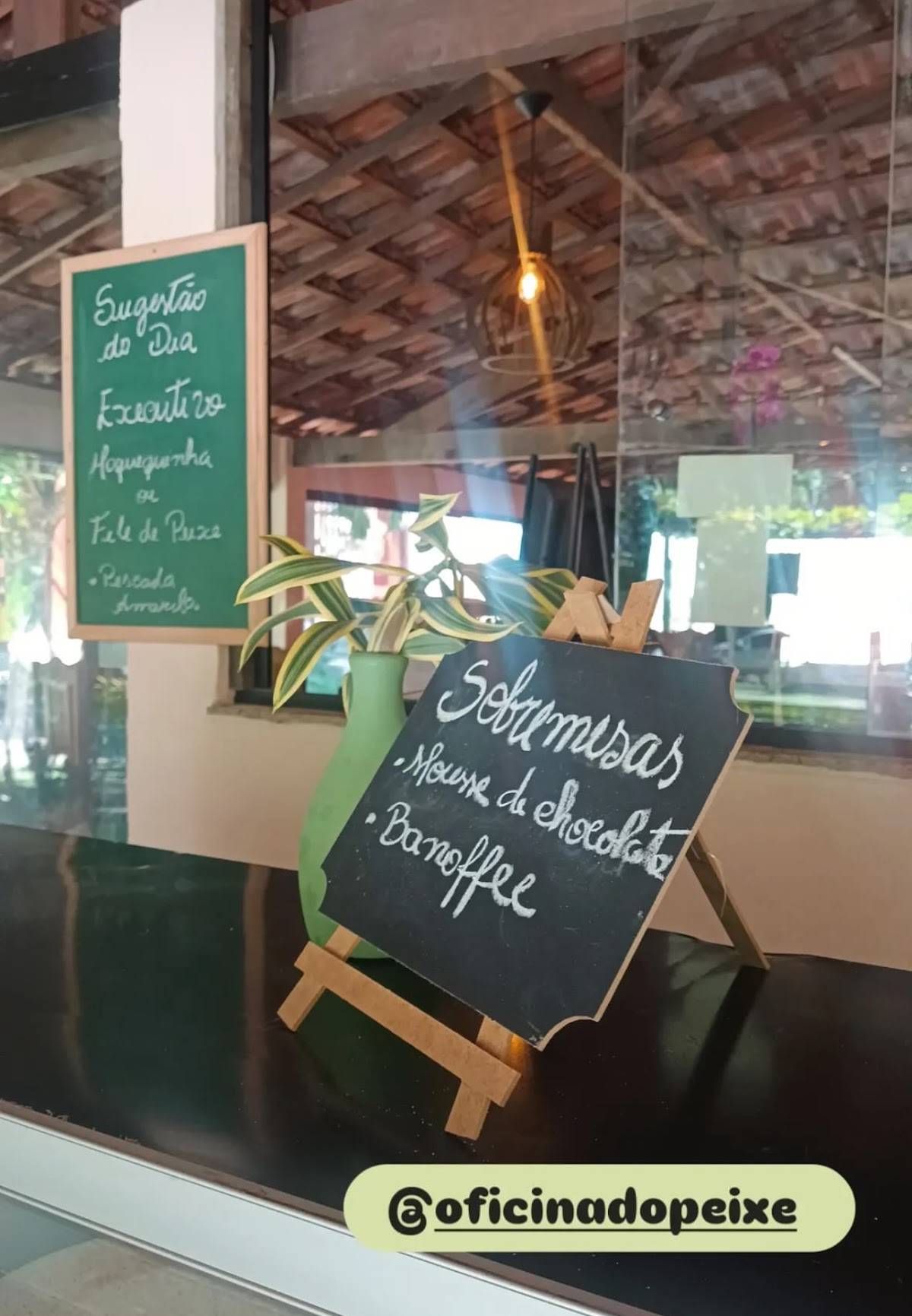 Restaurante Oficina do Peixe cardápio