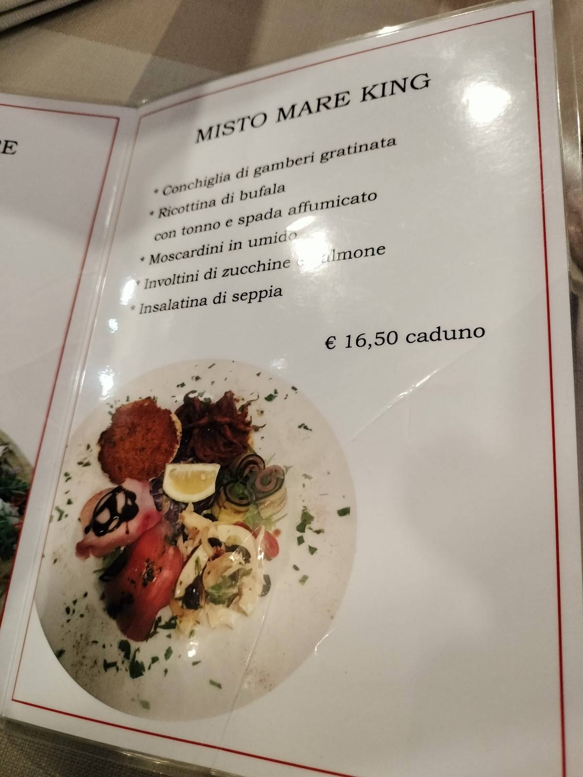 Menu di King Rose 