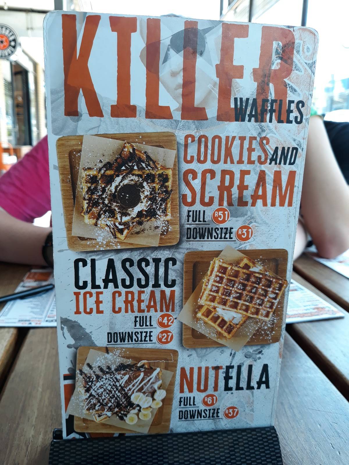 Menu at Beacon Bay Crossing restaurant, East London