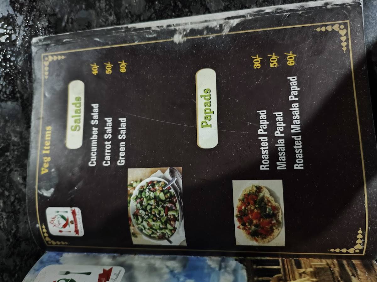 Spicy Family Restaurant menu