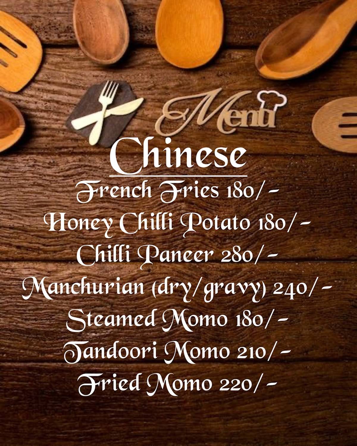 Menu at Standard Bakers & Fast Food, Dehradun, Shop no