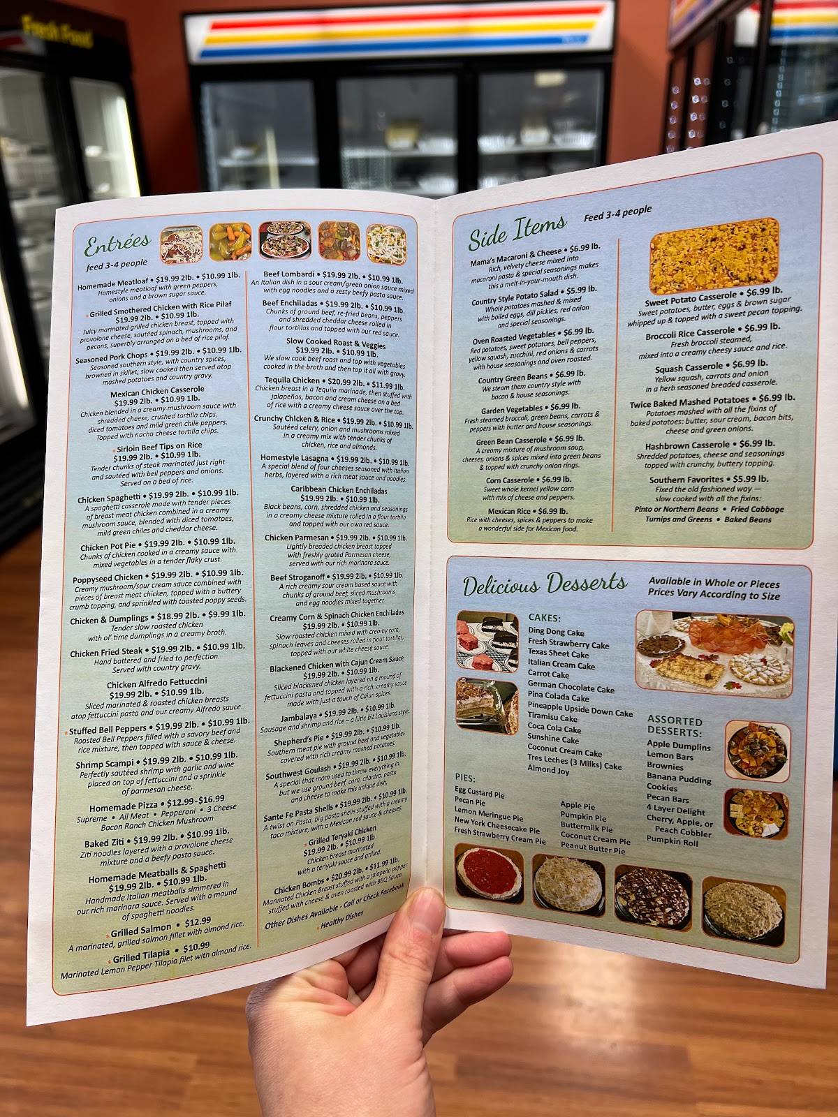 Menu at The Daily Dish restaurant, Hot Springs, Airport Road Suite H ...