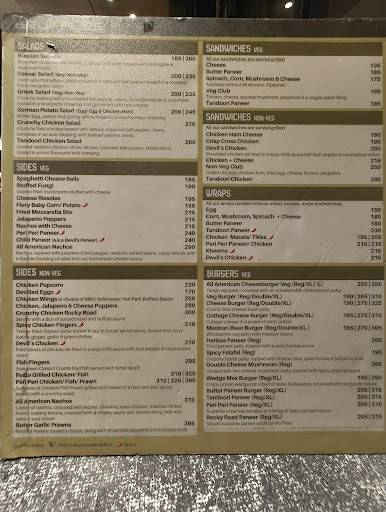 Truffles - Kalyan Nagar menu