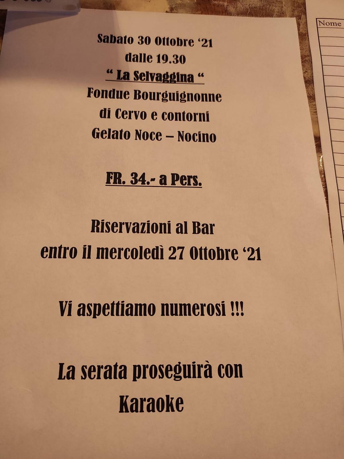 Menu di Restaurant Vintage & Wine Bar 