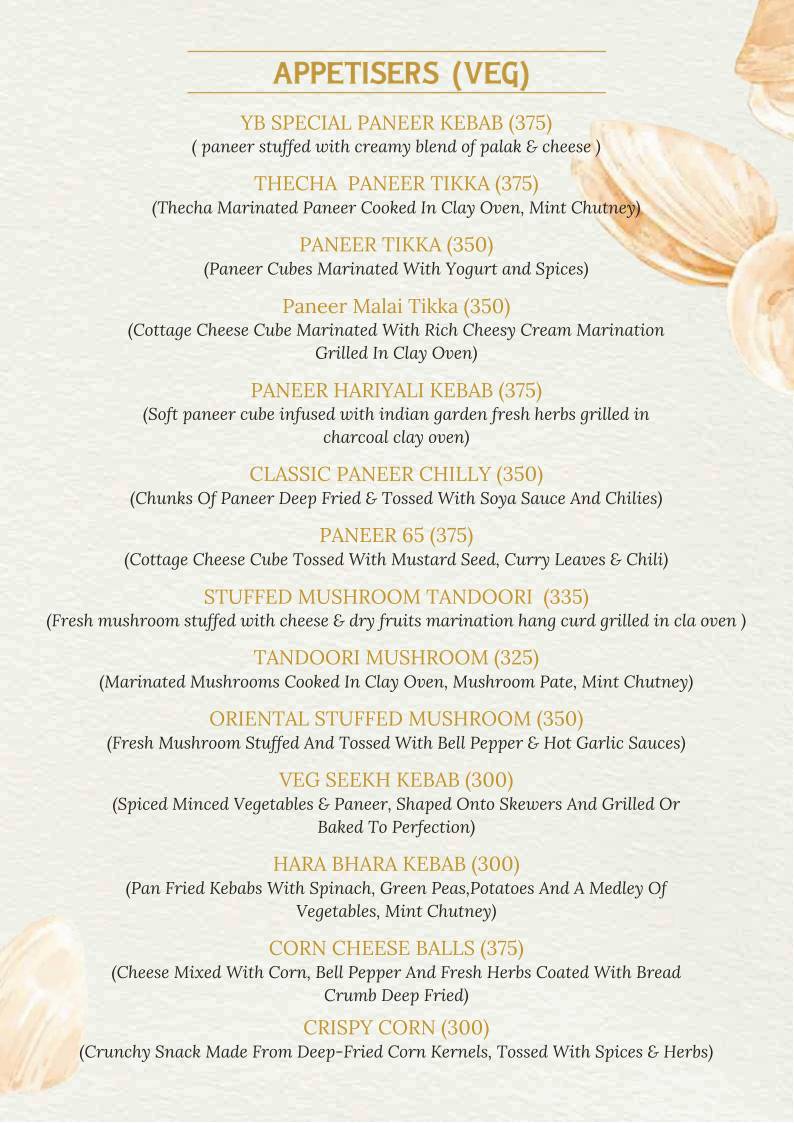 Ya Basa -Taproom & Kitchen menu