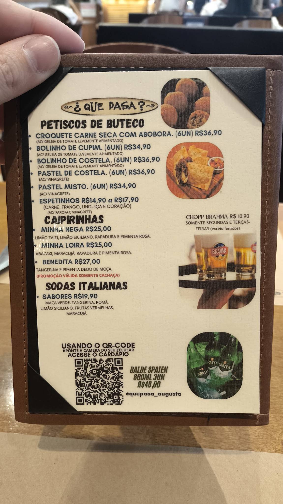 Restaurante Que Pasa? cardápio