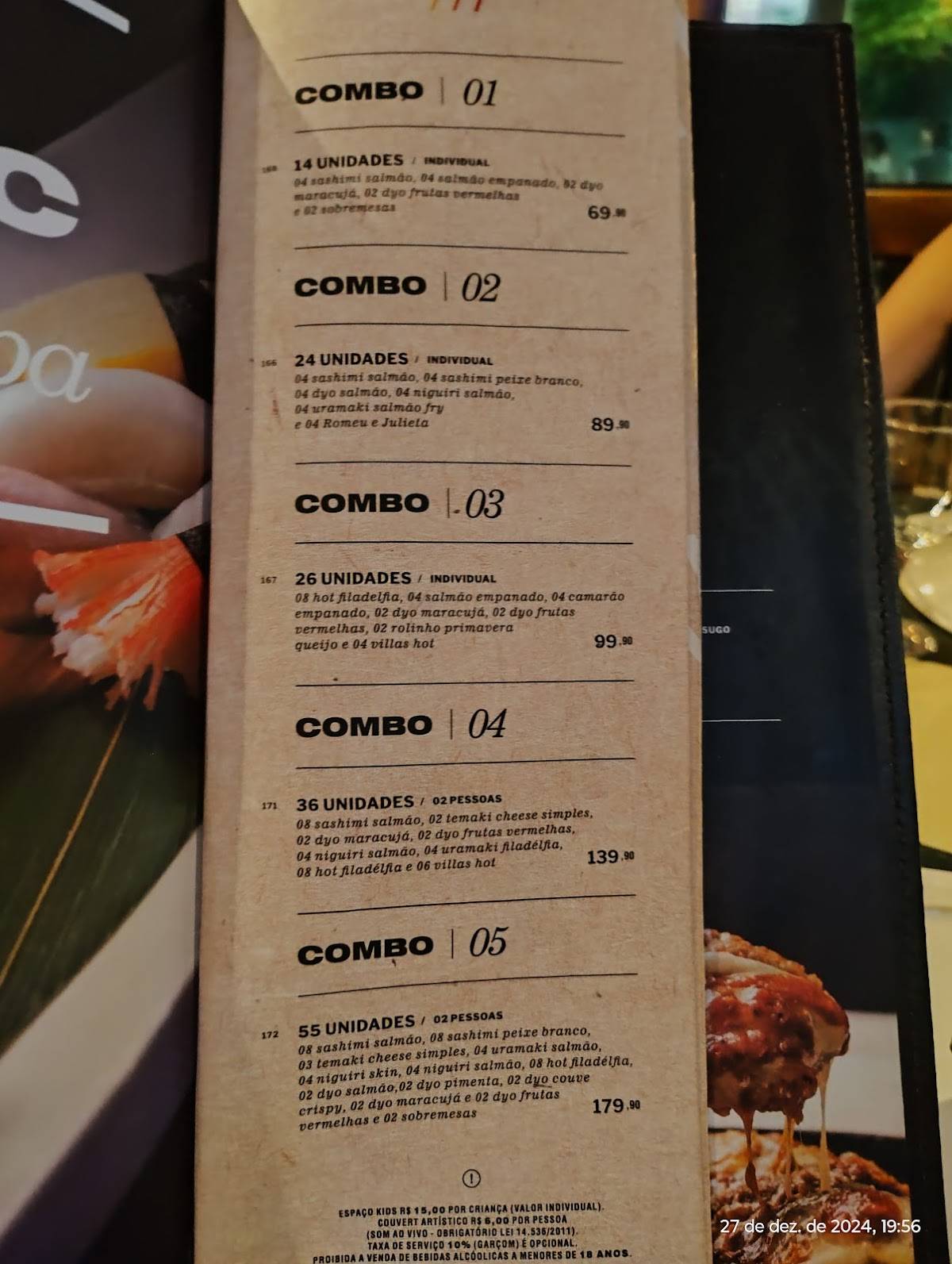 Restaurante Villas Pizza Grill Japa Assis -SP cardápio