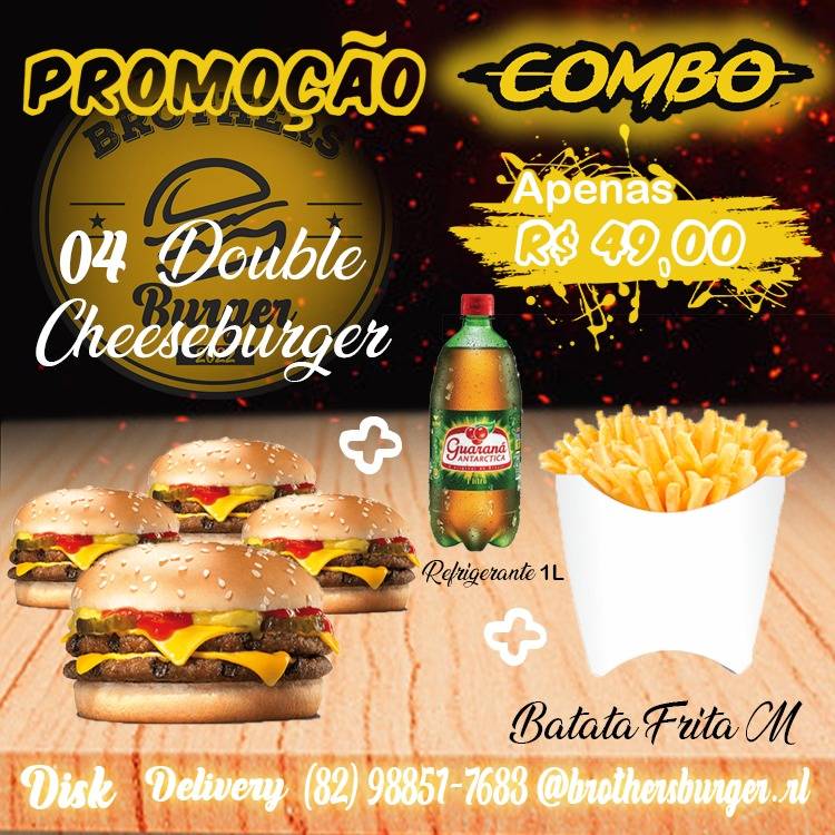 Brothers Burger cardápio