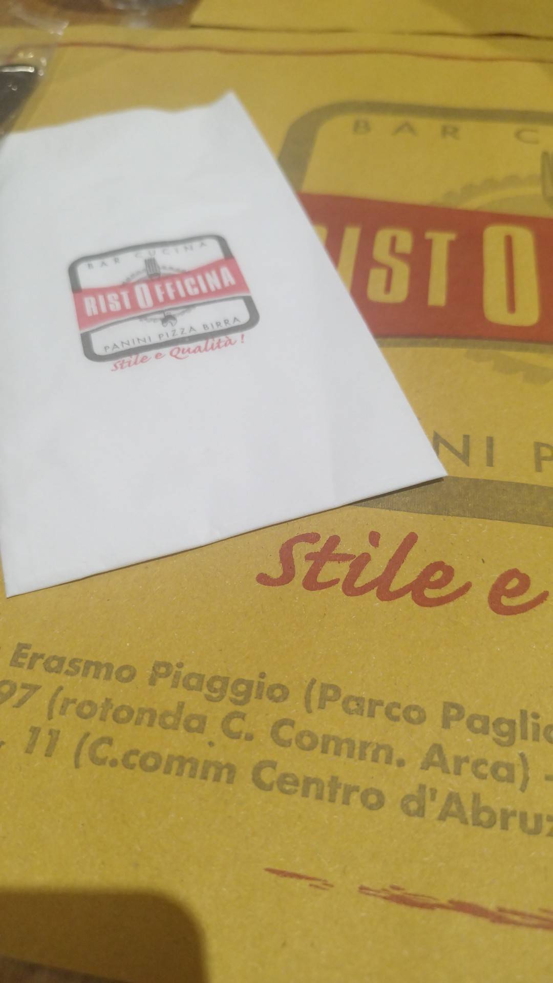 Menu di Ristofficina 