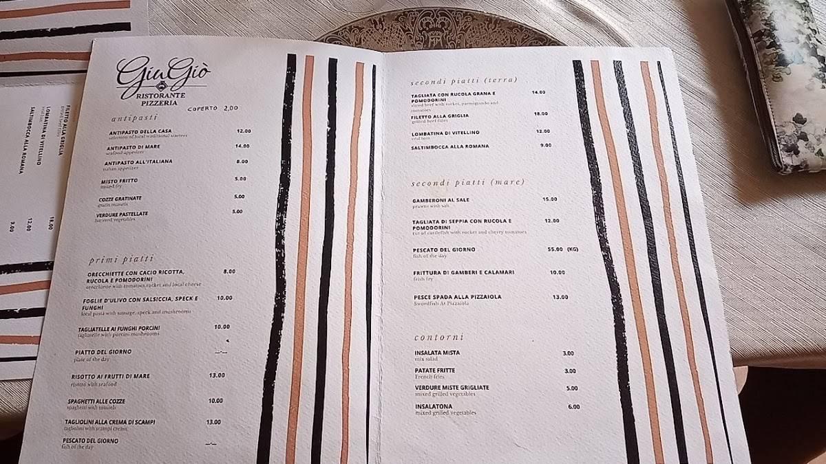 Menu di Nove Radici - Apulian Food Experience 