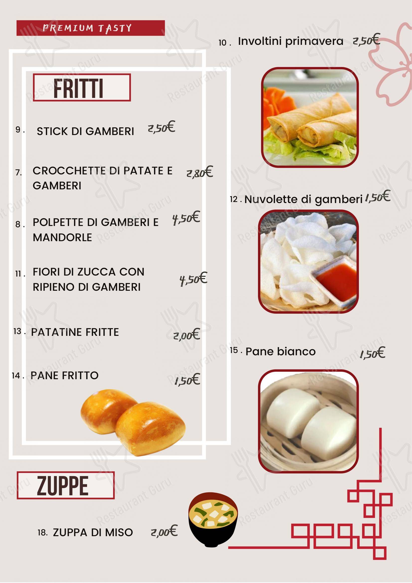 Menu per QOR - Ristorante Giapponese - Milano in Milano