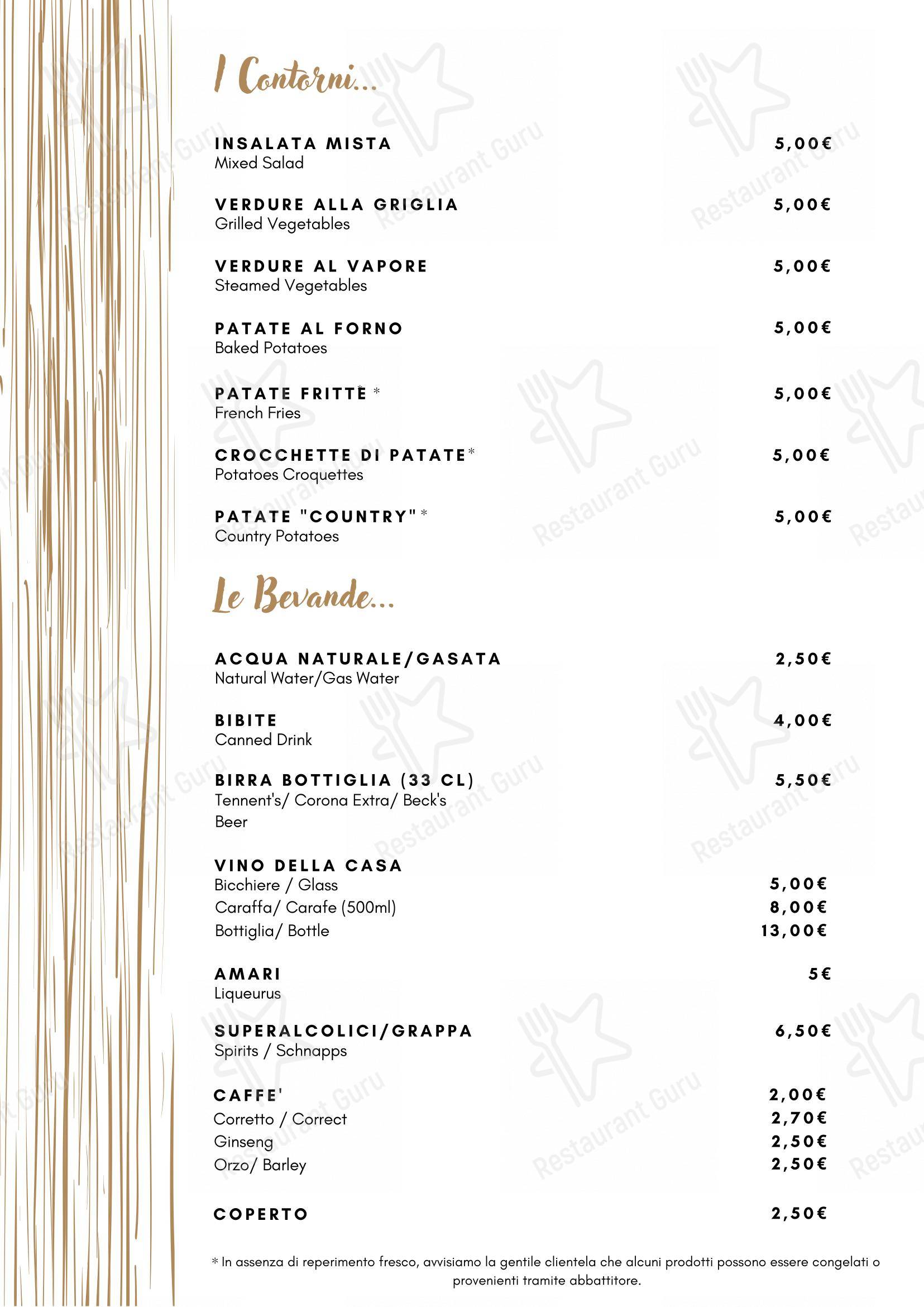 Ristorante Jolly'S Pizzeria - Asporto e a Domicilio in Grassobbio - Menu