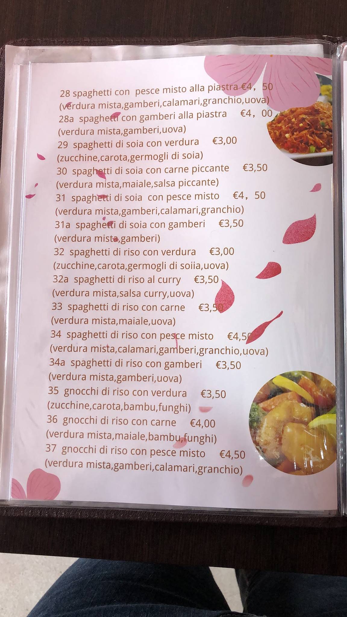 Menu di Ristorante OISHI Roma 