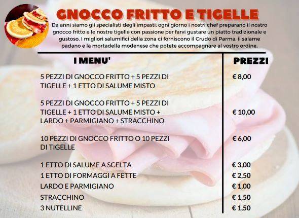 Menu di La Plaza 