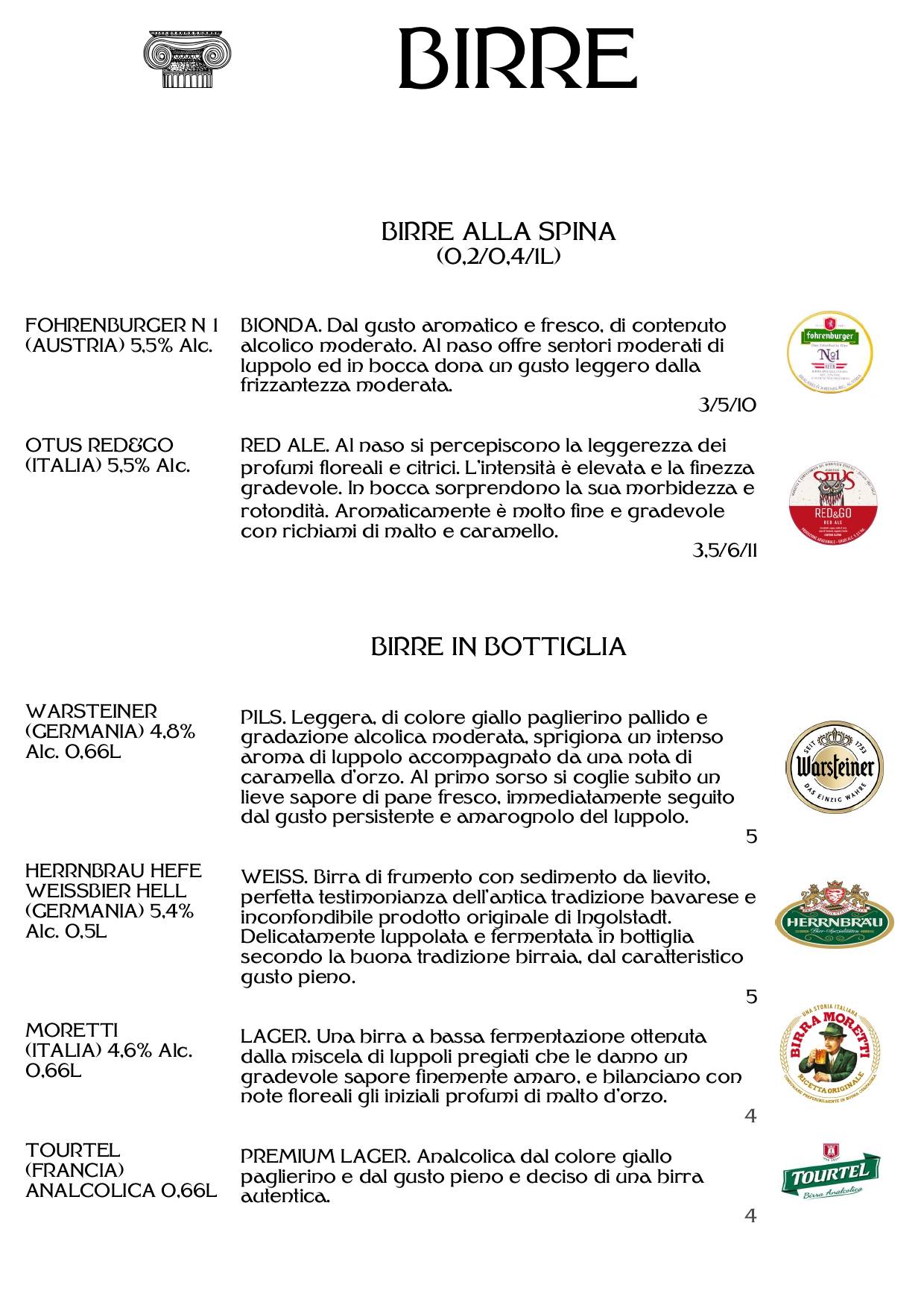 Menu di Ristorante Pizzeria Nettuno - Comun Nuovo - Bergamo 