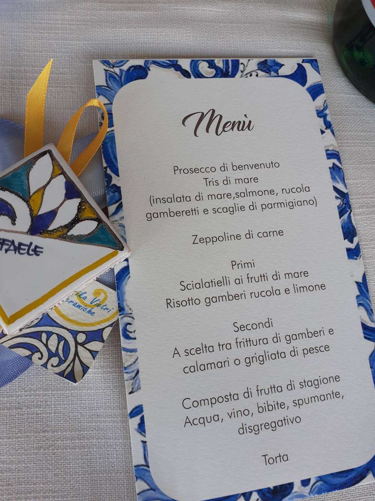 Menu di Ristorante Reginella 