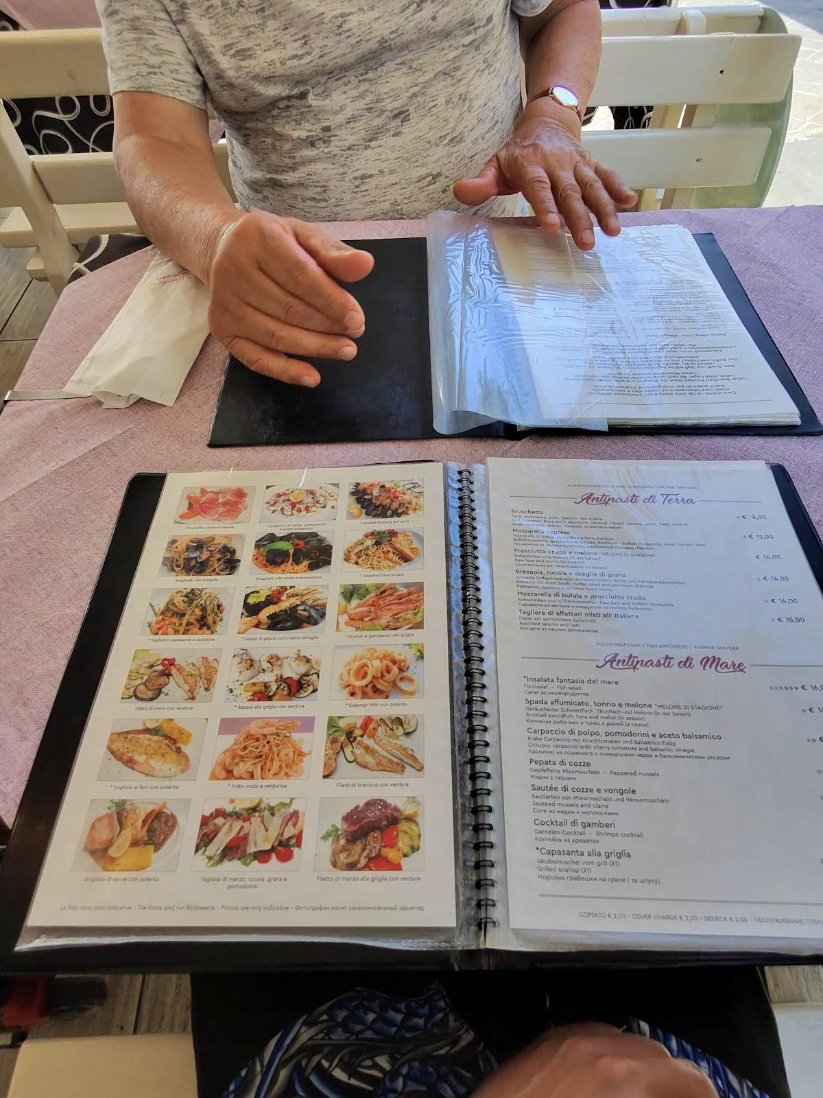 Menu di Ristorante Vecchio Marconi 