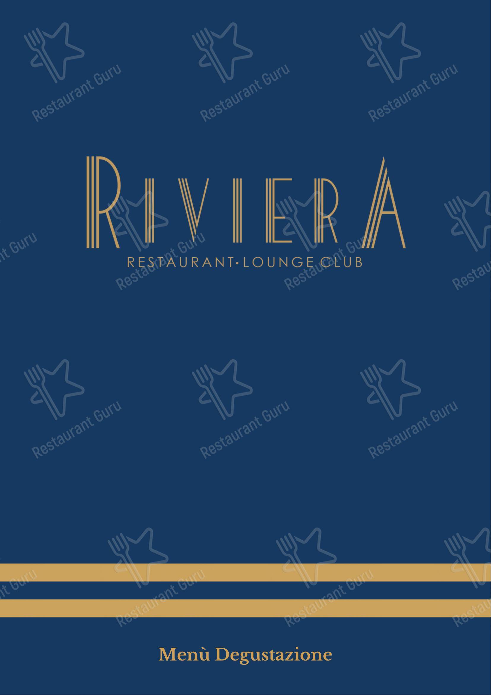 Riviera Milano Restaurant - Lounge Club in Milano - Wine Menu
