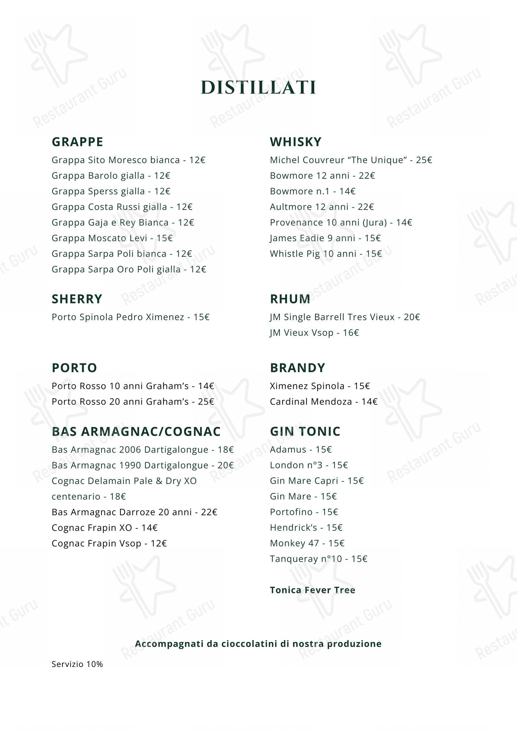Menu per Ro Cafè, Bistrot & Patisserie in Nola