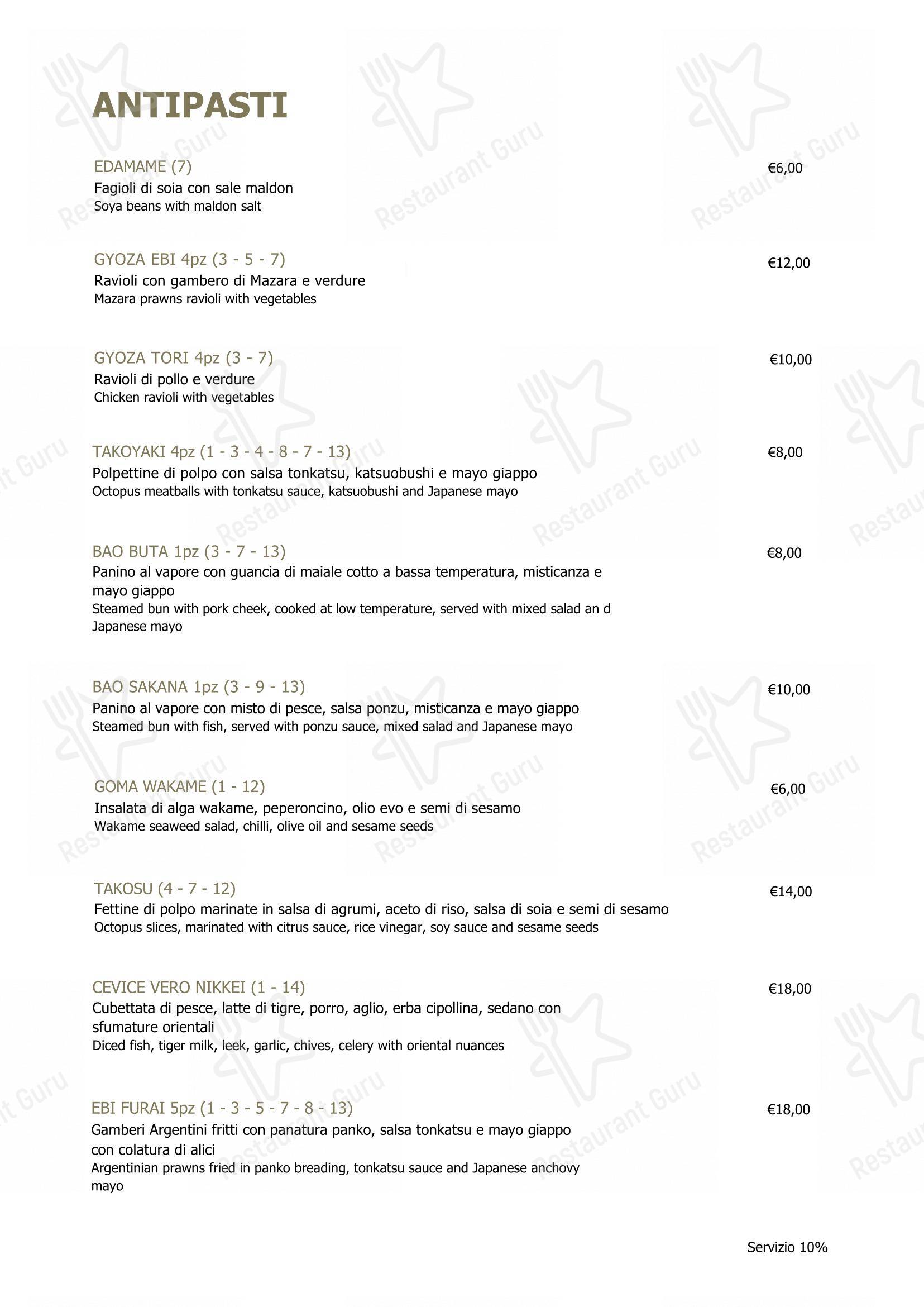 Menu bar per Ro Cafè, Bistrot & Patisserie in Nola