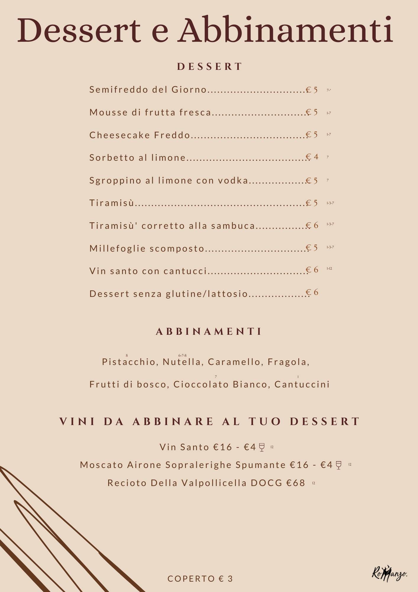 Menu di RoManzolivorno 