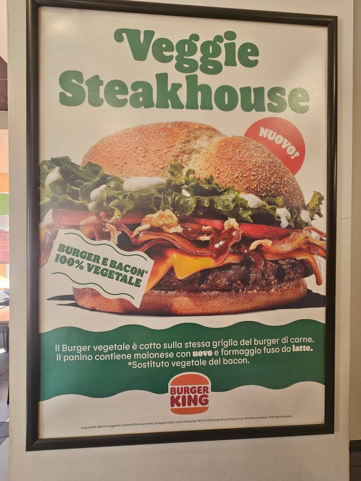 Menu di Burger King 