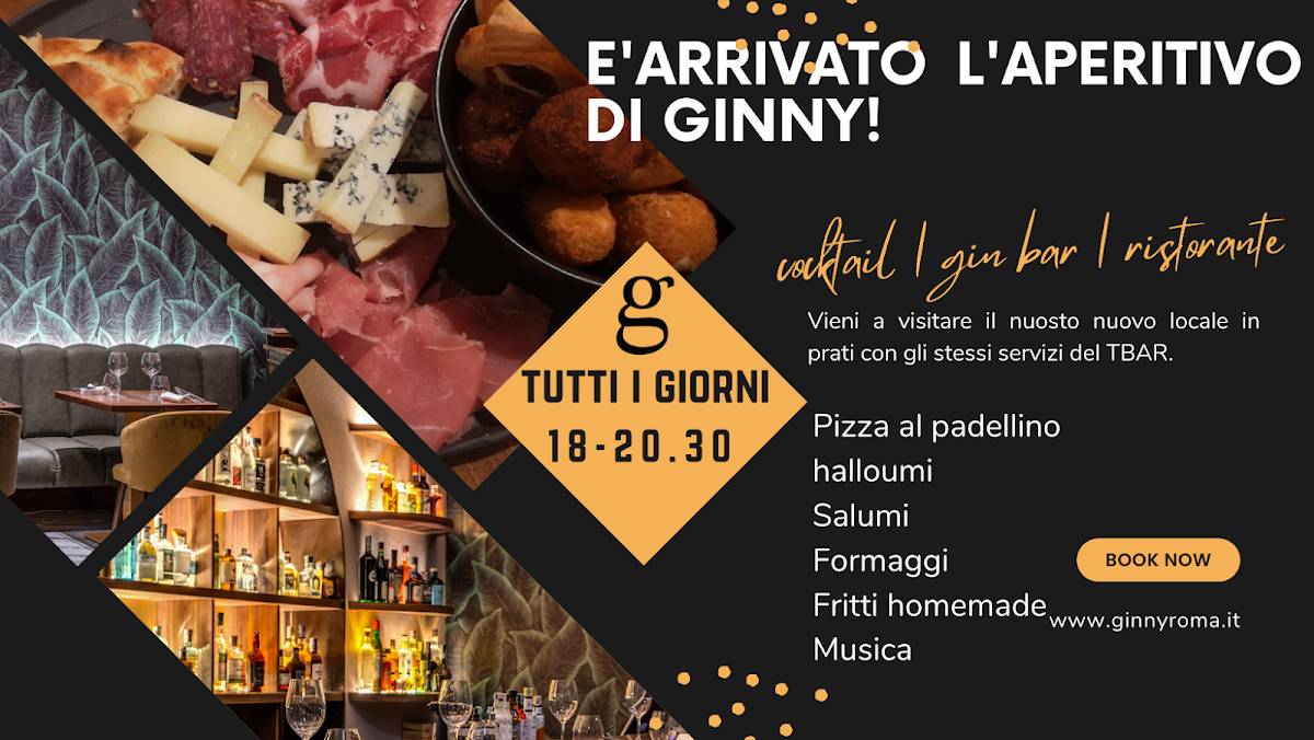 Menu di Ginny Cocktail Bar Wine Bar Ristorante 
