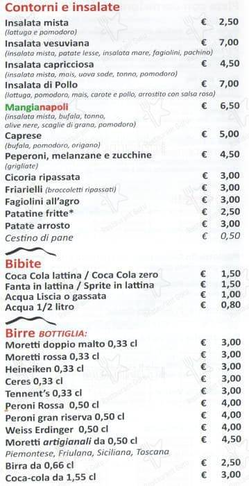 Menu di Mangianapoli 