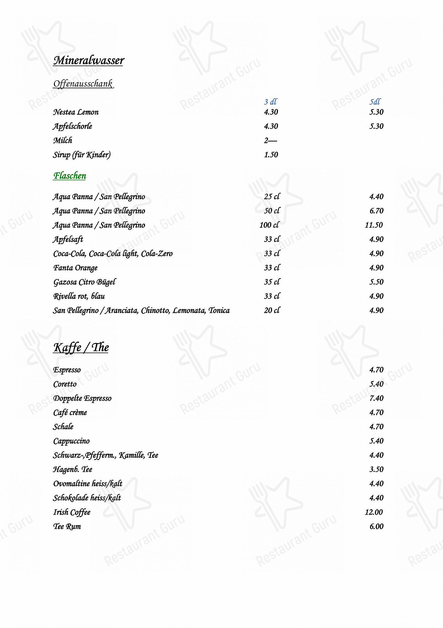 Boronia Catering Menu Pack per Römerhof Augst pizzeria
