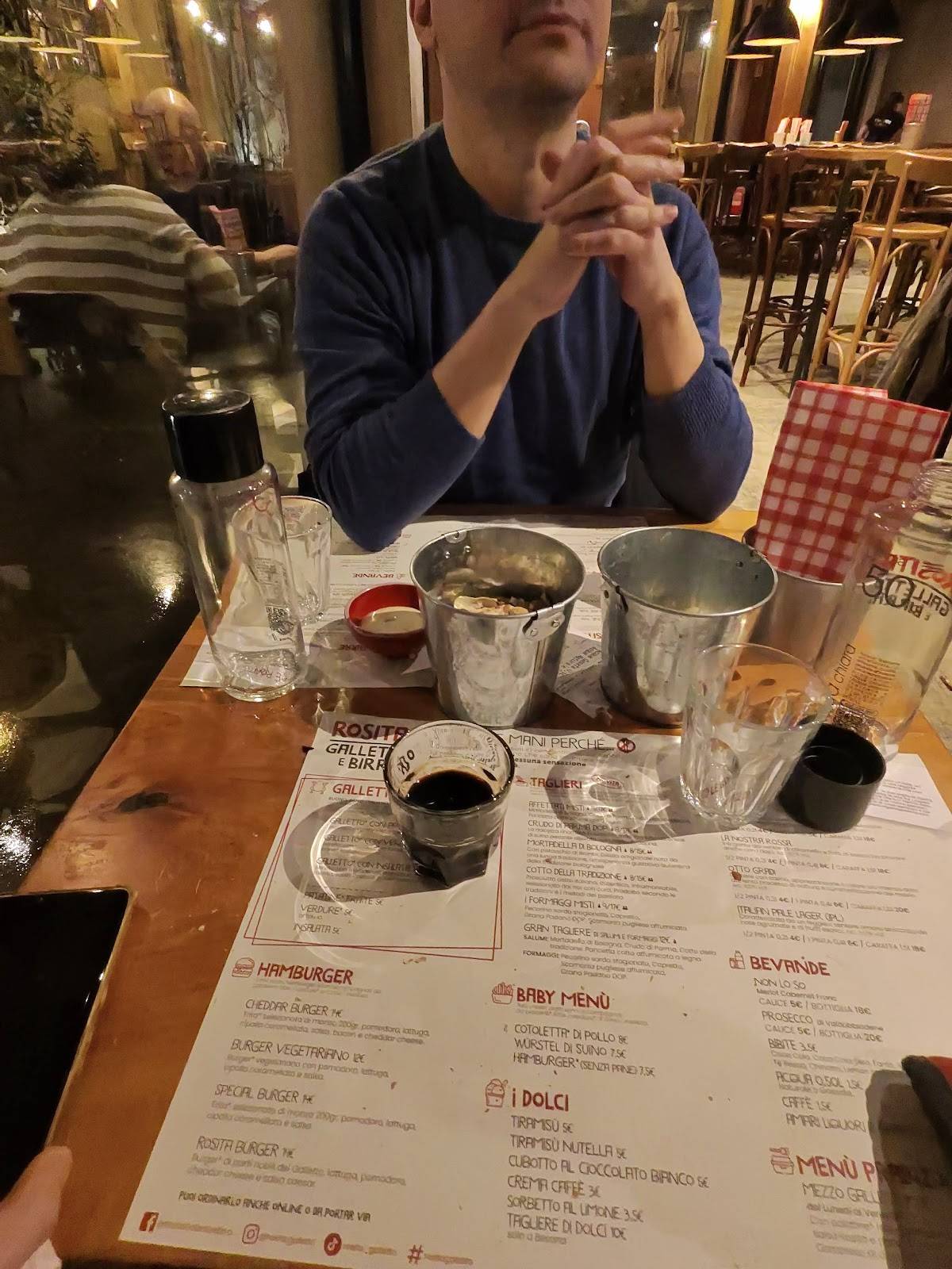 Menu di Rosita - Galletto e Birra Nova 