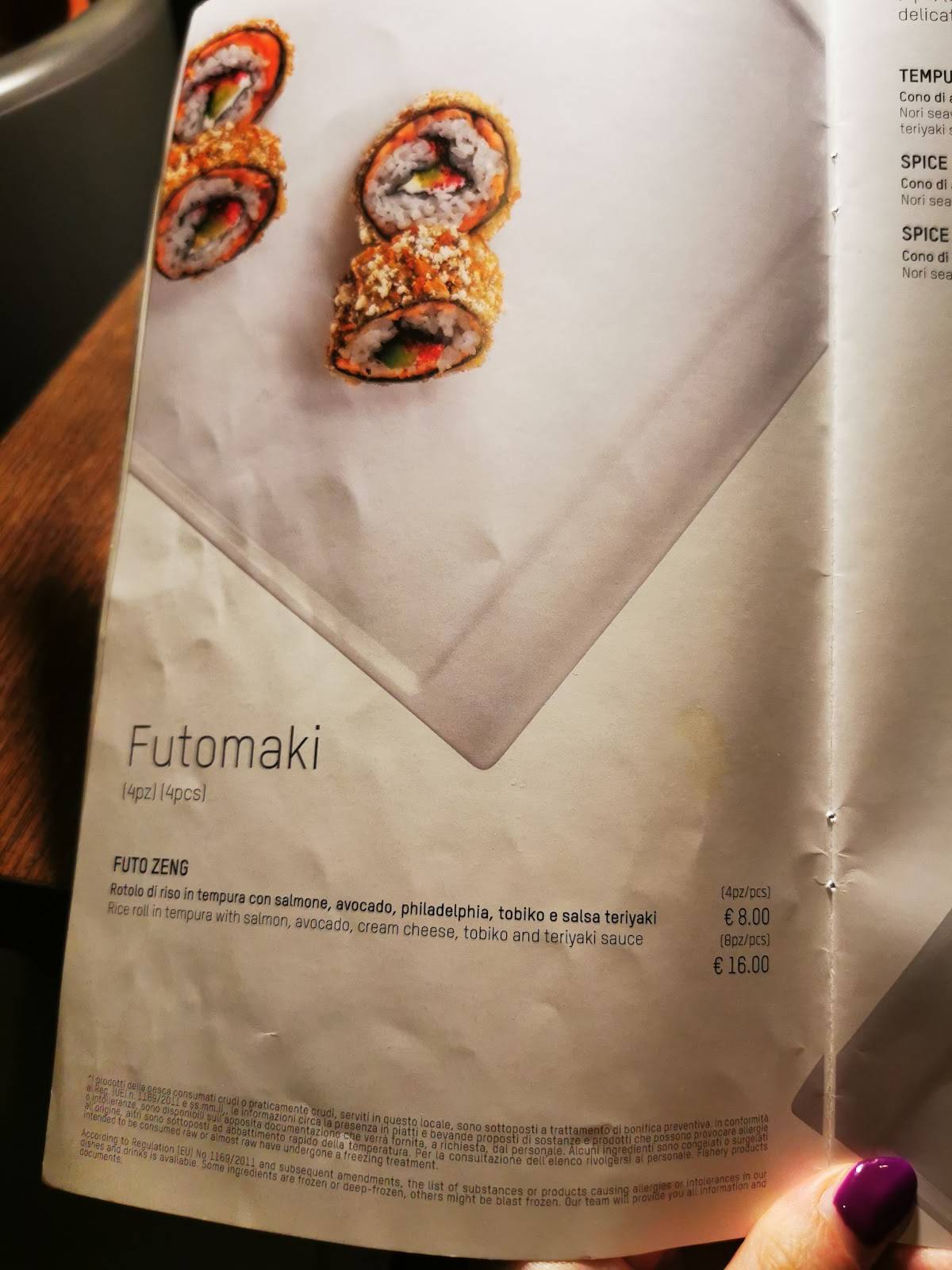 Menu di Inki Makisushi 