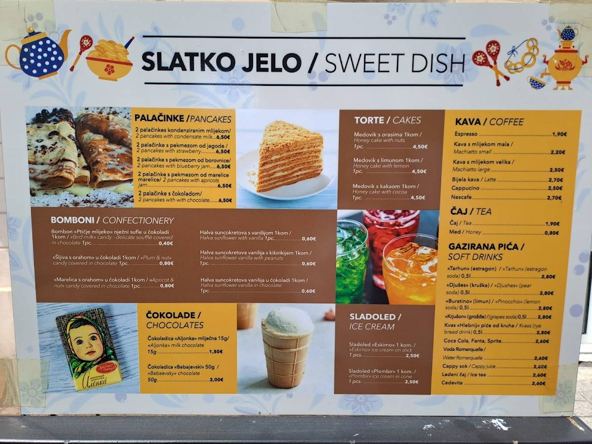 Menu di Rusko Bistro 