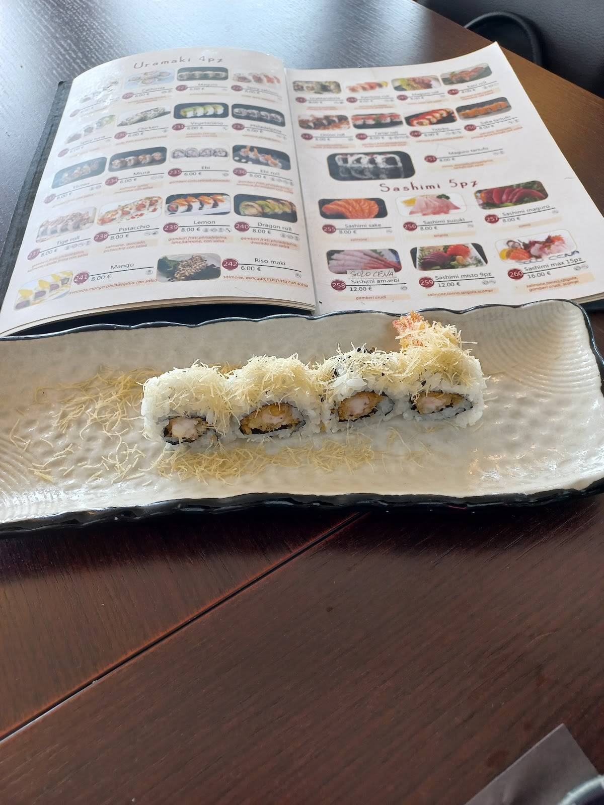 Menu di SUSHI YU 