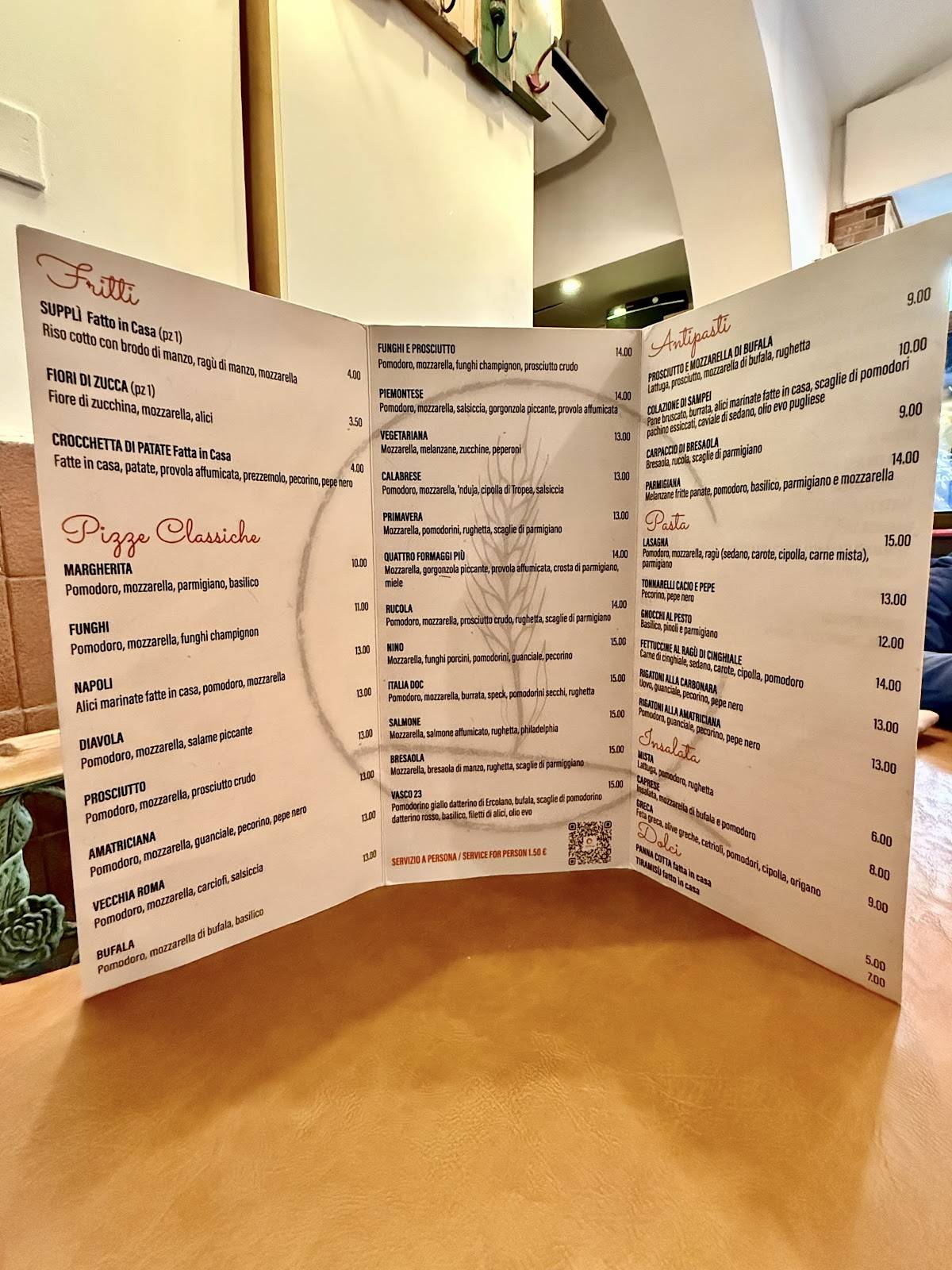 Menu di Sapori e Delizie 
