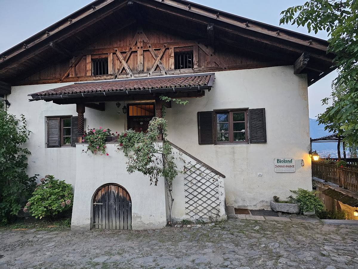 Menu di Schnalshuberhof 