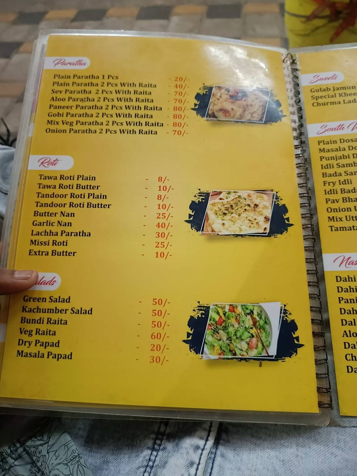 Shiv Shambhu Restaurant menu