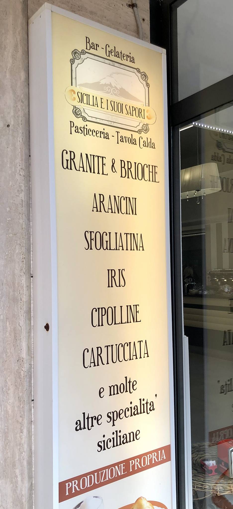 Menu di I sapori dell’Etna 