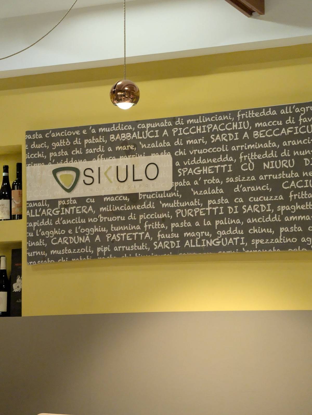 Menu di Sikulo - Umori & Sapori 