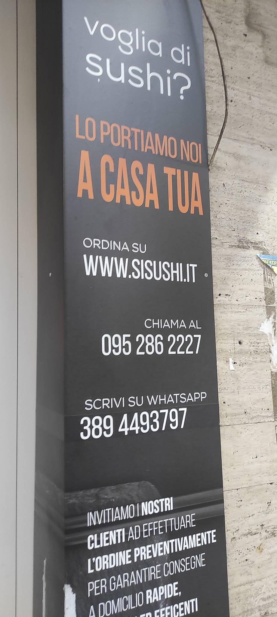 Menu di Sisushi 