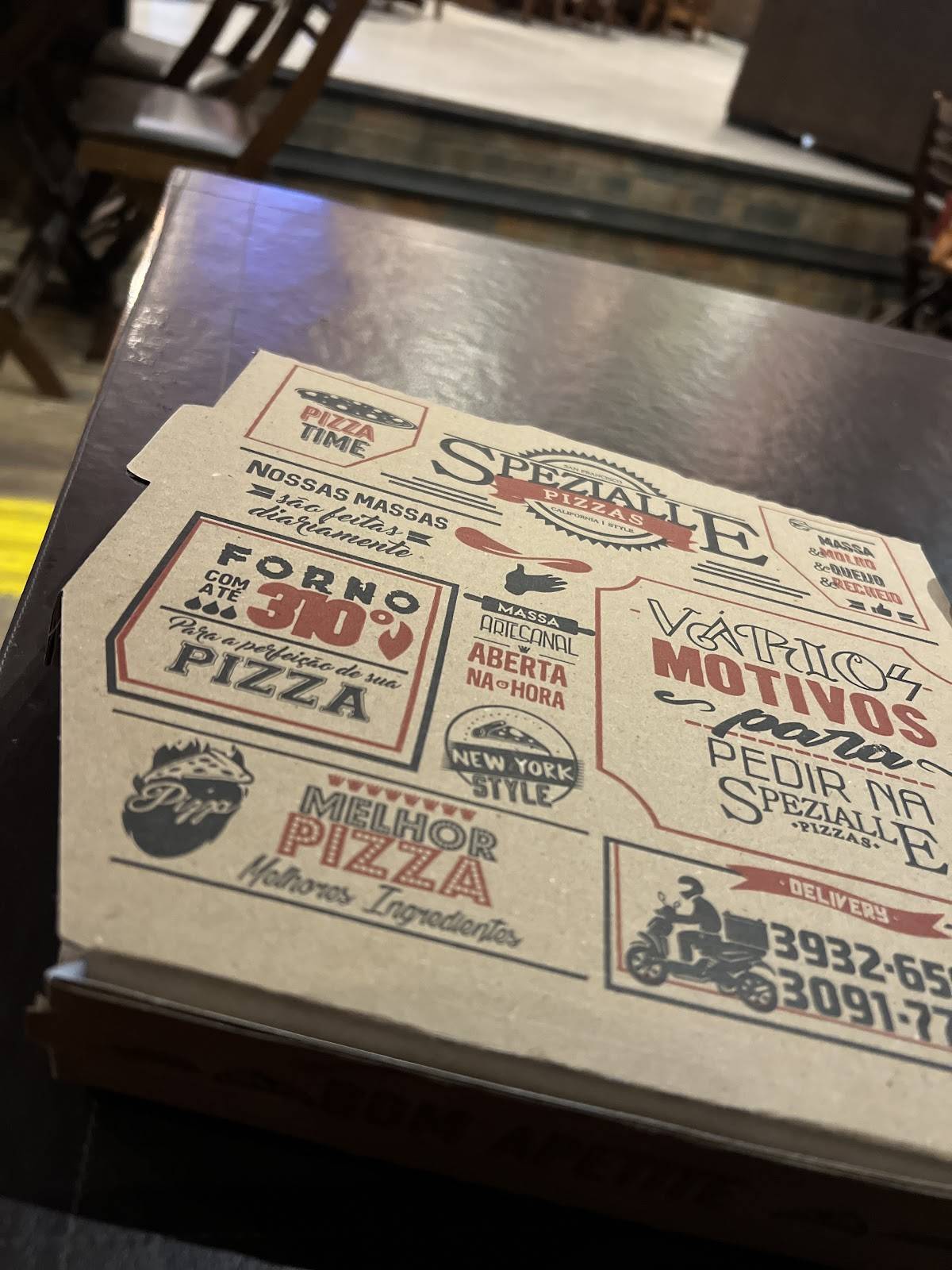 Spezialle Pizzas cardápio