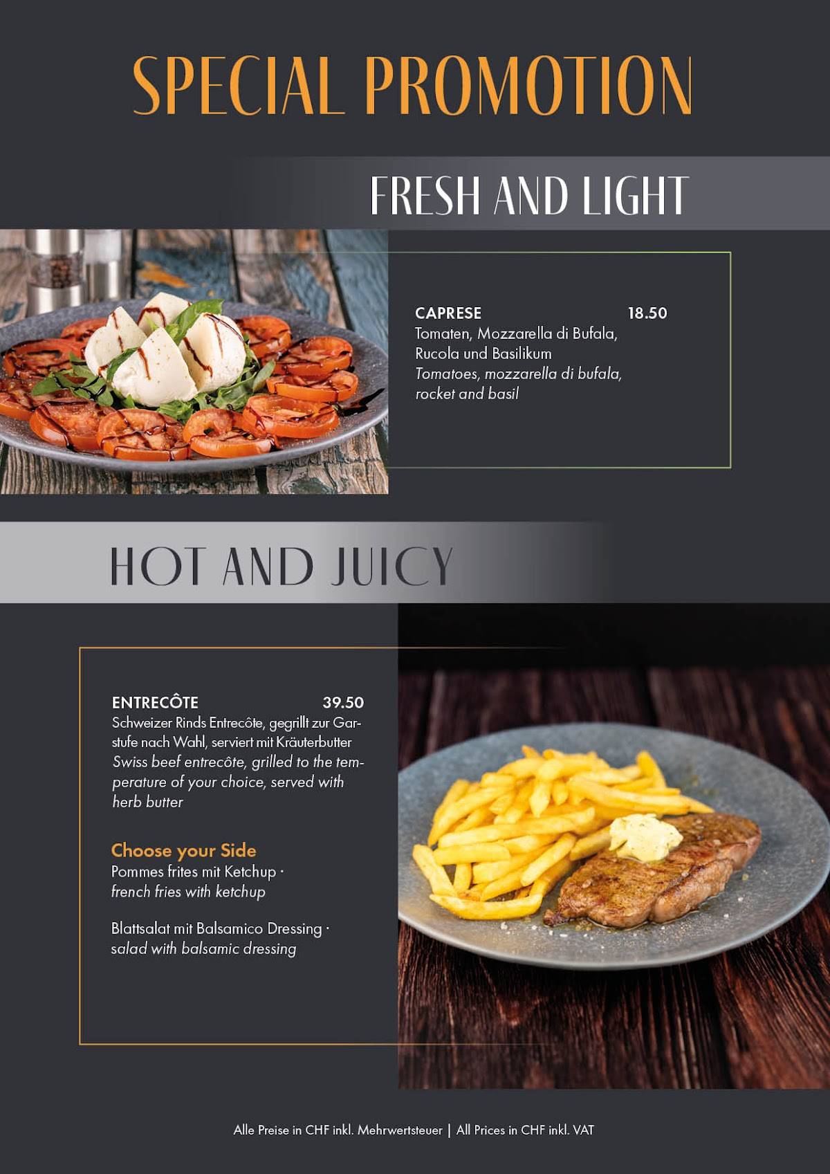 Menu di Sportsbar & Terrasse 