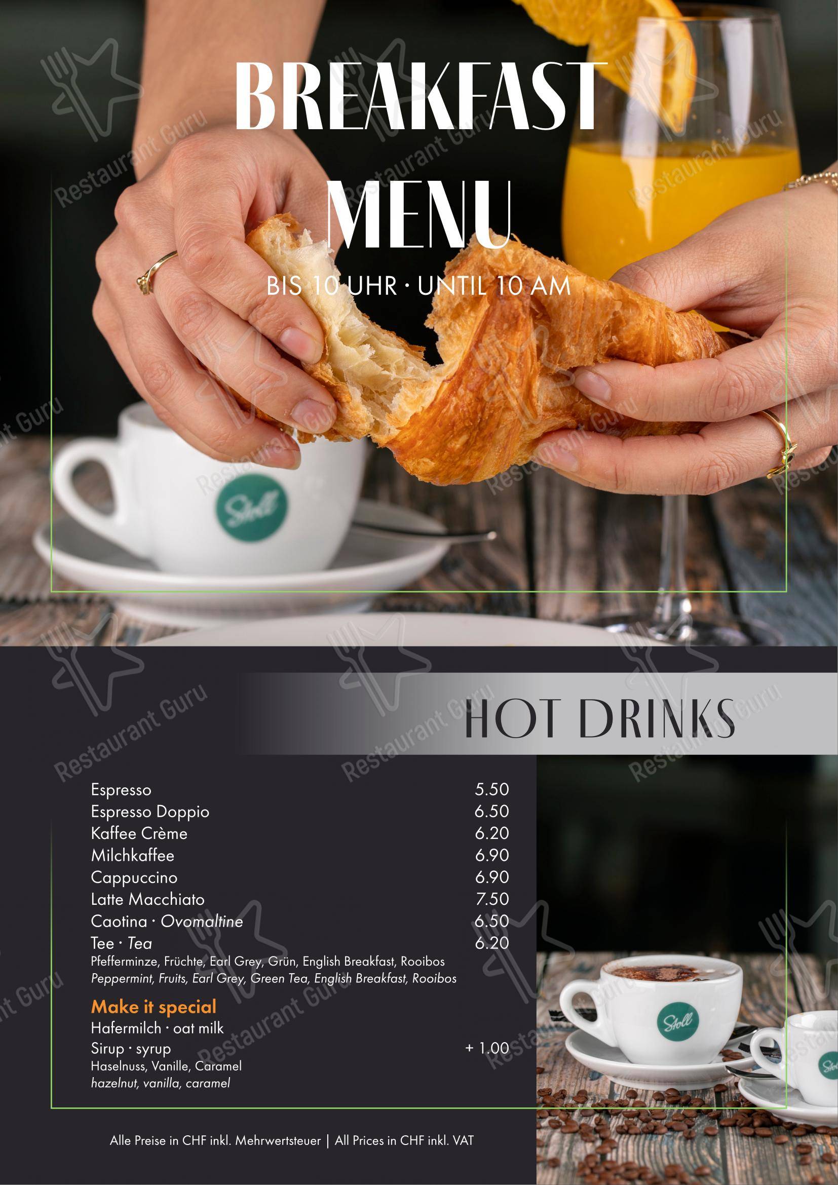 菜单 per Sportsbar & Terrasse pub & bar