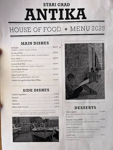 Menu di Antika 
