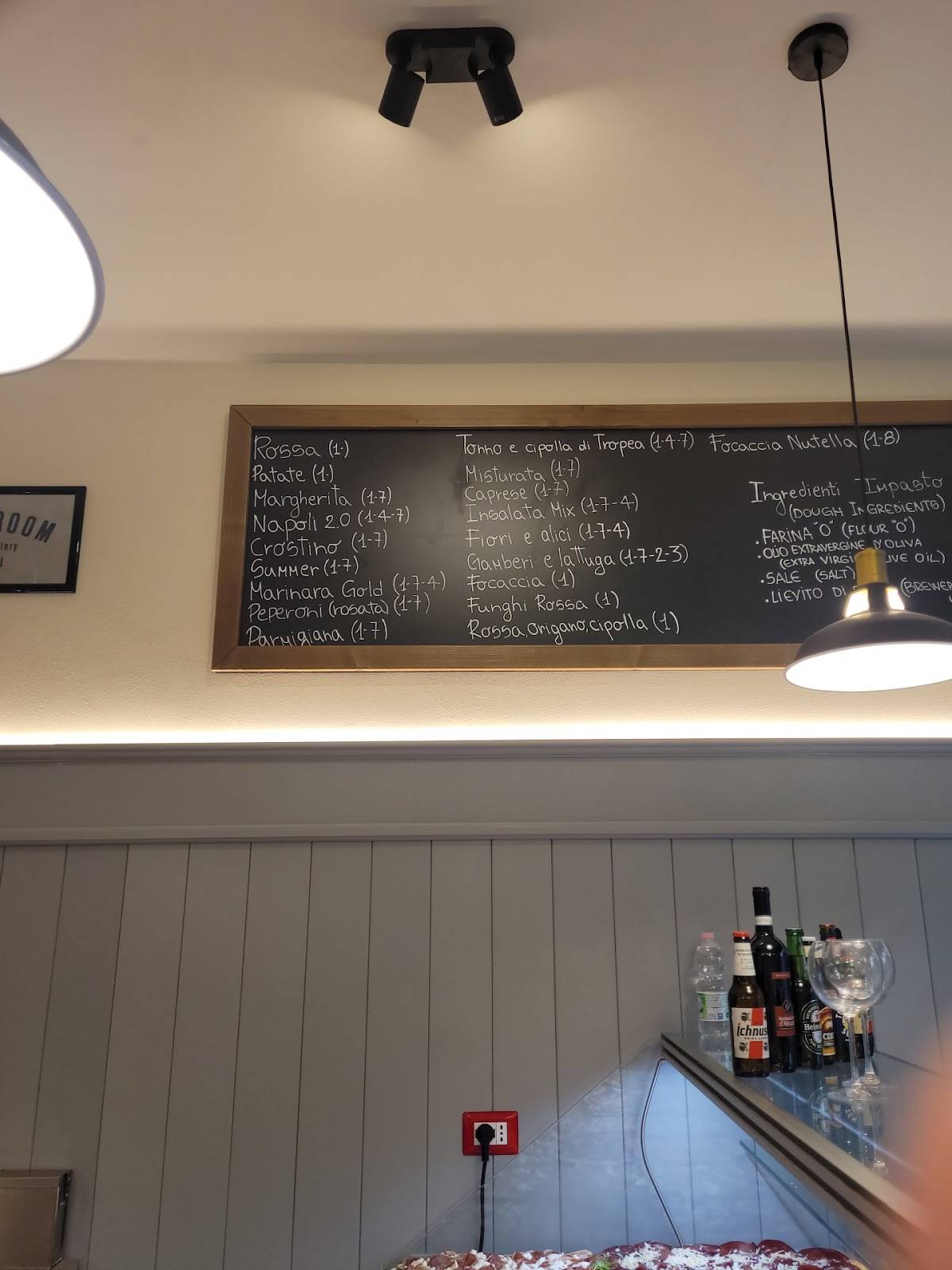 Menu di Antico Forno Santini 