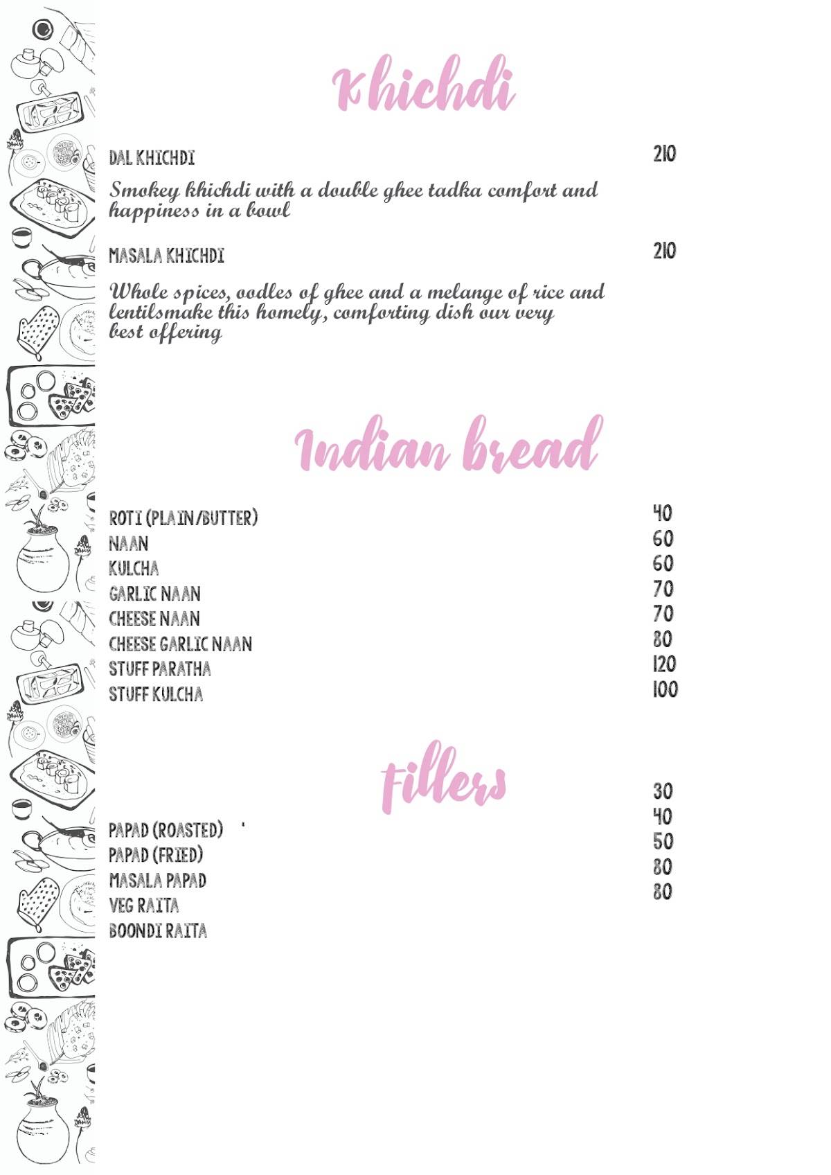 Su Dharni by Dine10 menu