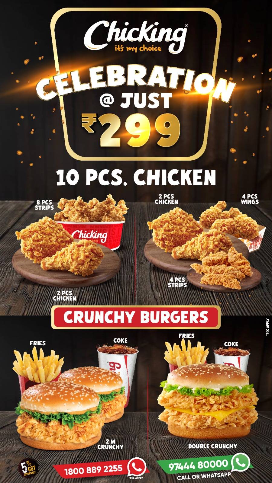ChicKing menu