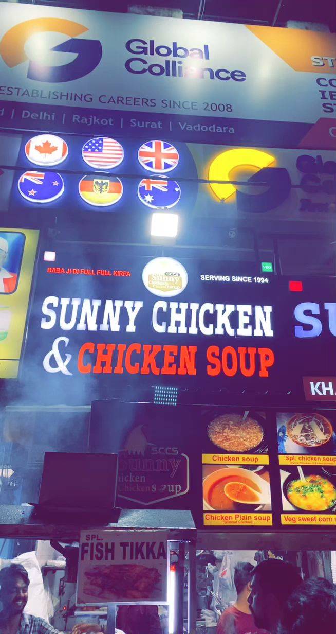 Sunny Chicken& Chicken Soup menu